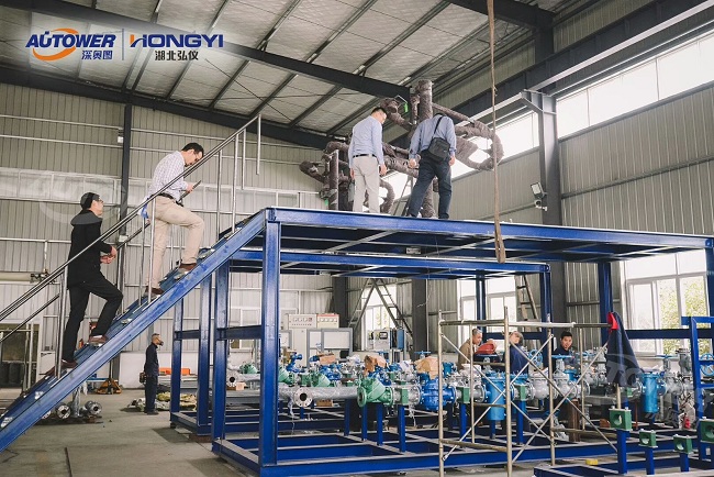 lng槽車與卸車鶴管的接口 lng槽車與卸車鶴管的接口